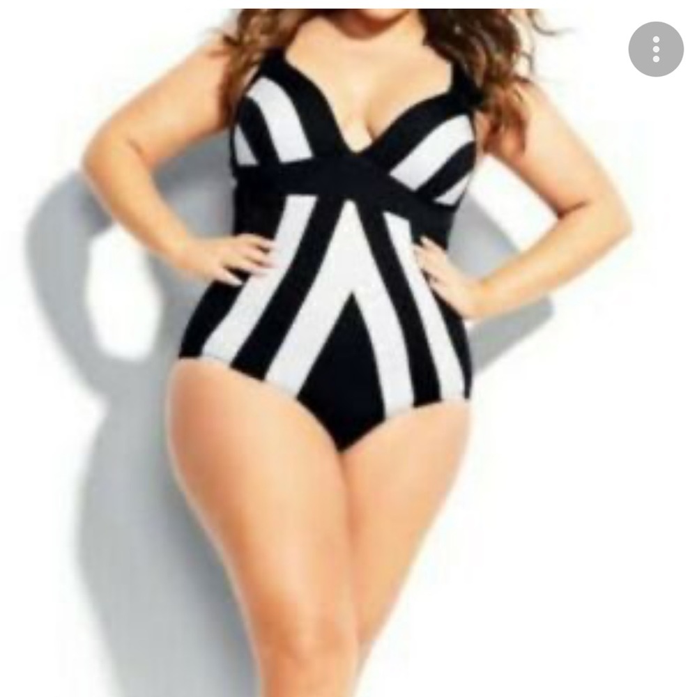 City Chic Swimsuit NWT